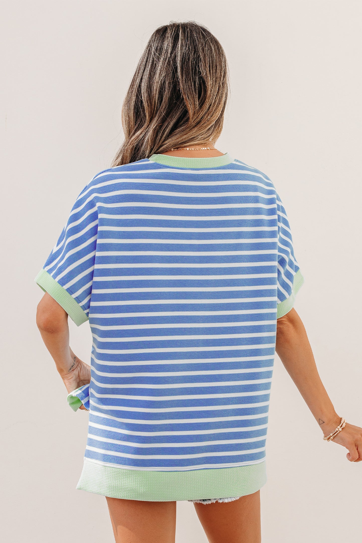 Sky Breeze Short Sleeve Top